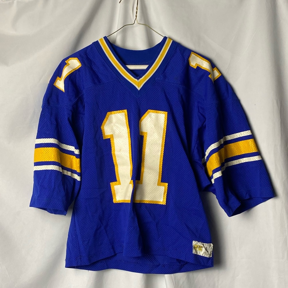 Vintage 80s Russell athletics made in the USA football Jersey